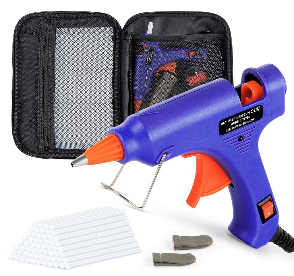 Heißklebepistolen Set 20W Mini Klebepistole mit 60 Produktbild 