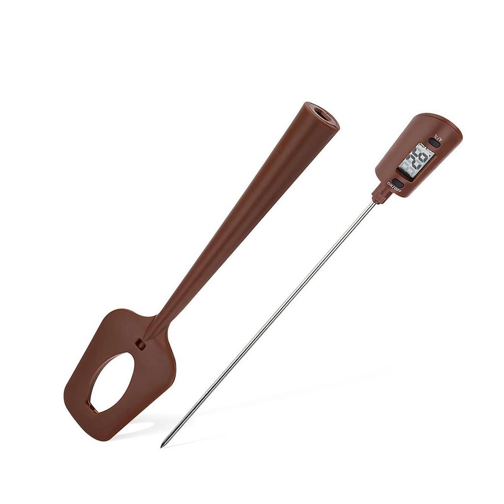 Digitaler Spatel-Thermometer – -50 °C bis 300 °C, mit Edelstahlsonde für Schokolade & Zucker