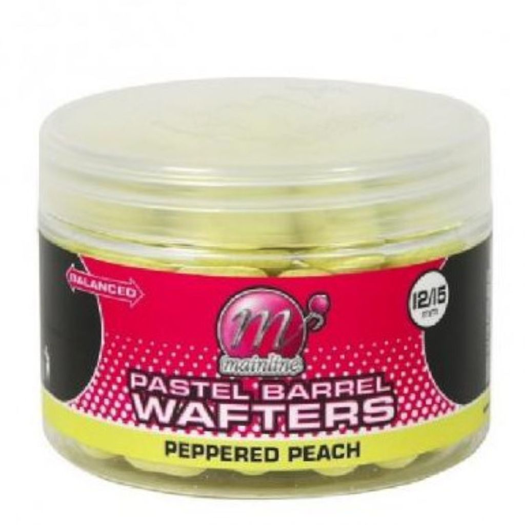 Mainline Baits Barrel Wafters - Peppered Peach