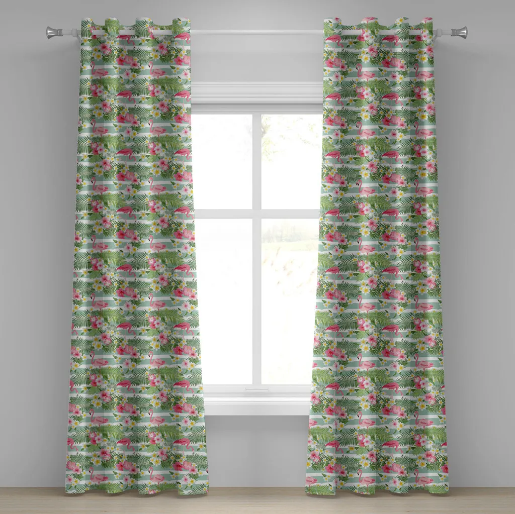 Tenda ABAKUHAUS Fenicotteri 280x175cm - Arredo Tropicale Vintage