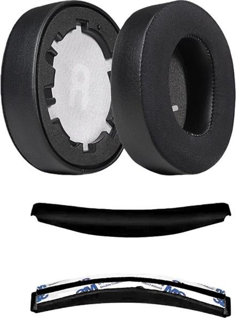 INF Schwarze Eis Gel Ohrhörer Abdeckung Set für JBL TUNE T700BT Serie - 3 Stk