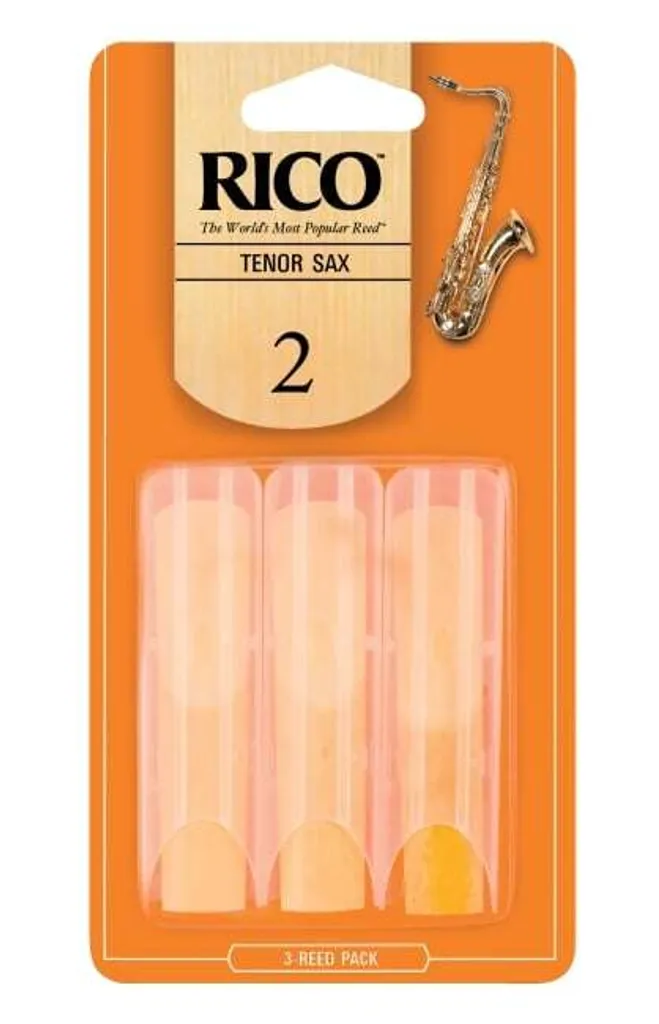 Anches Saxophone Ténor D'Addario 2.0 Idéal pour Étudiants et Fanfares
