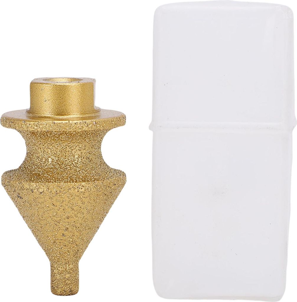 Stufen-Fasenbohrer, 10–38 mm, mehrlagig, konisch, gelötet, für Metall, Holz, Beton, Fliesen, Marmor und Kunststein