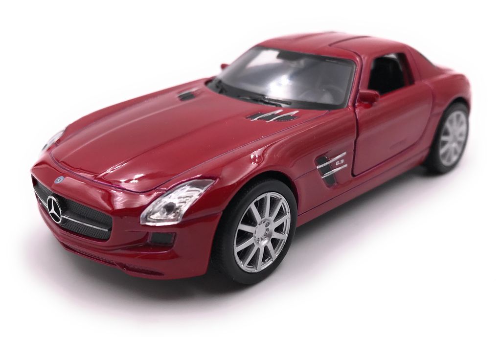 Onwomania Modellauto Mercedes Benz SLS AMG Zufällige Farbe! Produktbild 