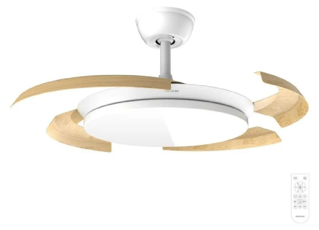 Ventilateur de plafond discret Aero 4500 Puzzle Invisible 6 vitesses