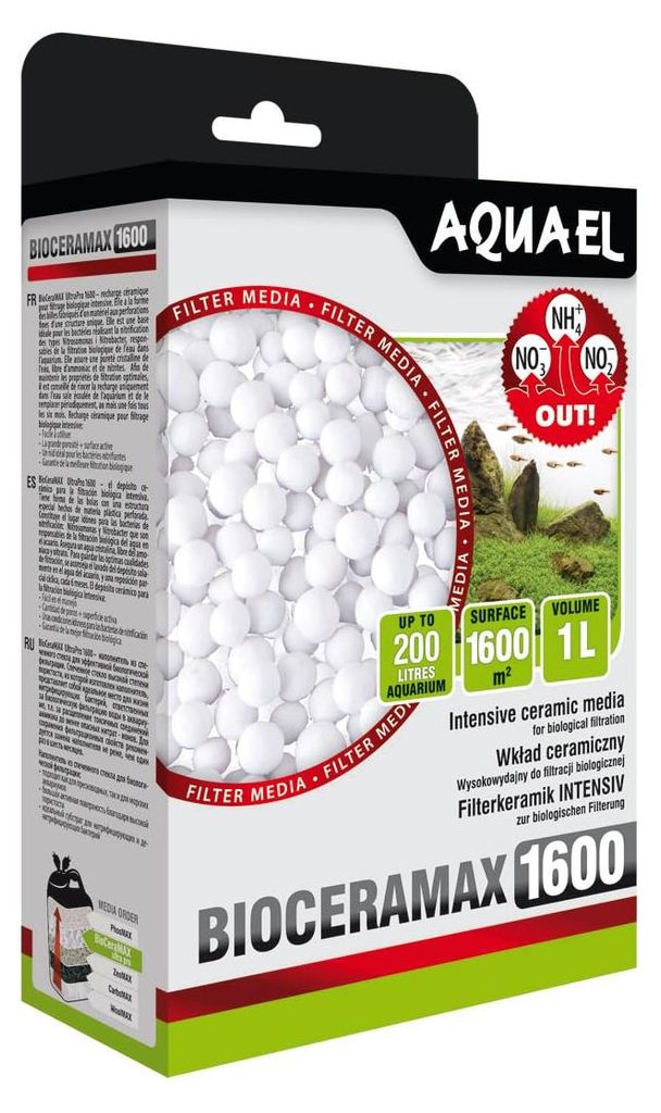 Aquael Wkład BIOCERAMAX 1600 1L Zdjęcie produktu 