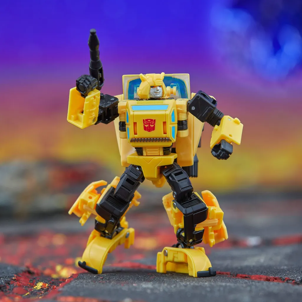 Figurine Bumblebee 14cm : Robot Transformers Robuste et Facile à Transformer