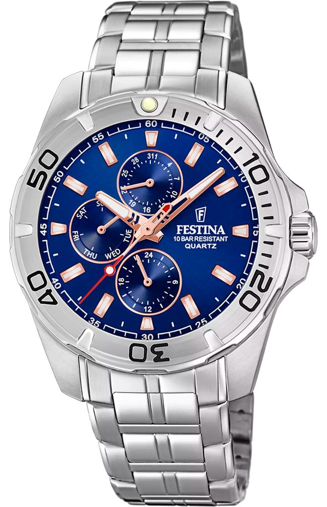 Festina Orologio MULTIFUNCION Navy - Rose-gold Immagine del prodotto 