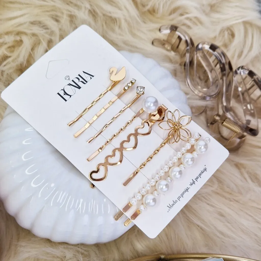 Fermagli Carla Taal Gold | Qualità Metallo e Design Italiano Donna