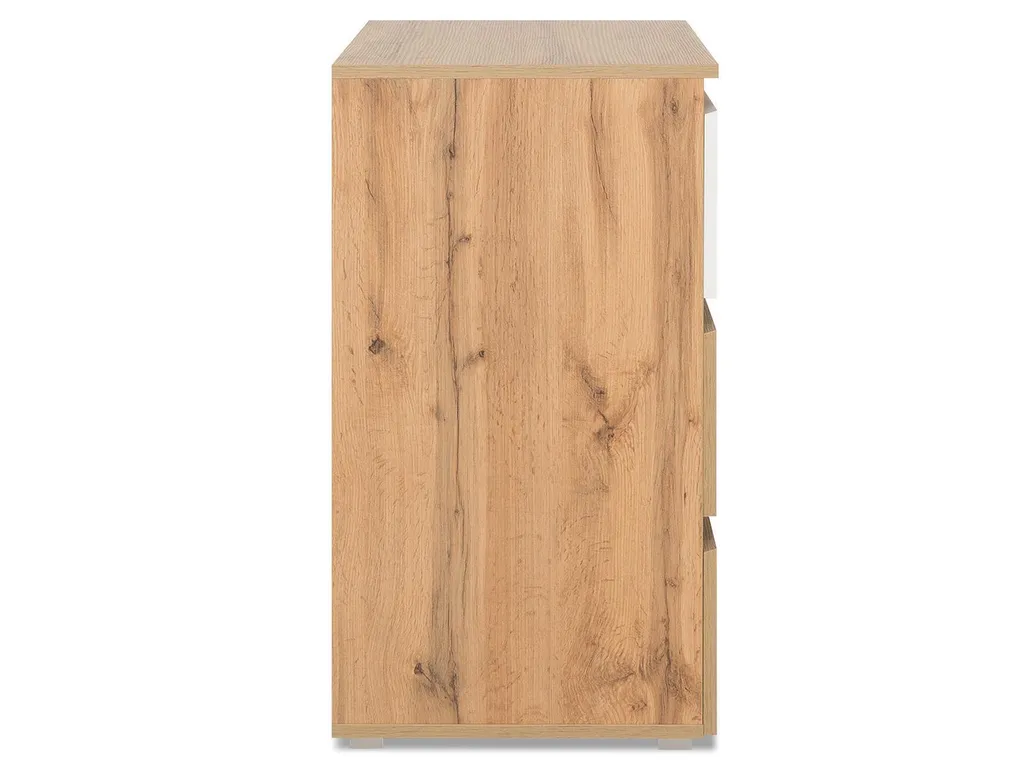Commode de Chambre Ravenna 80x80x45 cm - Rangement Idéal Petit Espace
