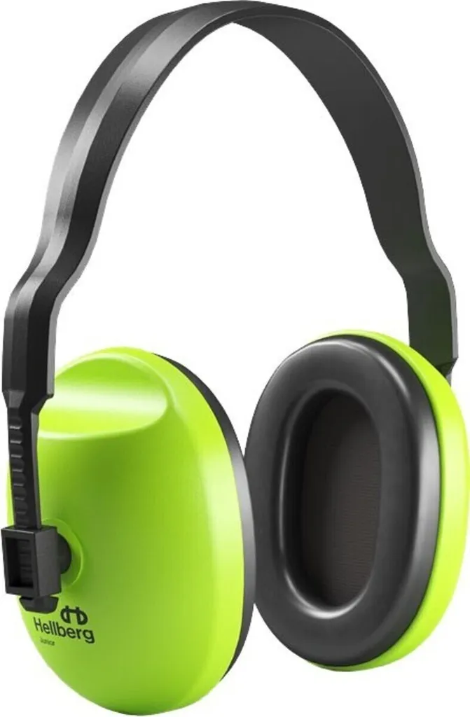 Casque Antibruit Enfant Hellberg Junior Vert - Protection Oreilles