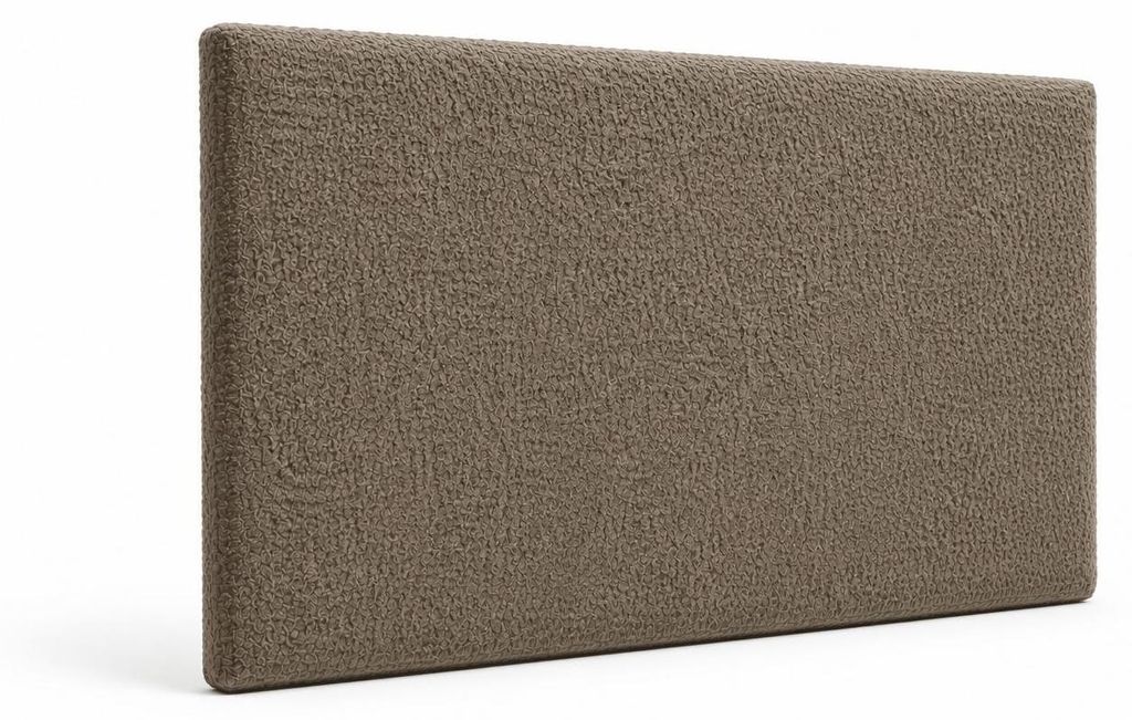 LIKMA Wandkissen Bouclé Stoff Polsterpaneel Grau-Braun 85x20 cm Lendekissen Bett Wandpolster Gepolstert Panel Bettkopfteil Stoff: Quelle 16