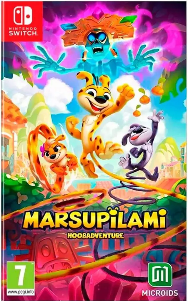 Marsupilami: Hoobadventure per Nintendo Switch - PAL Multicolore Codice Box - 1