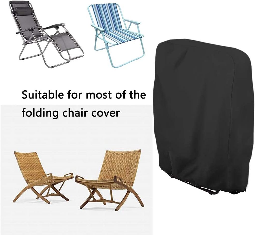 Klappstuhl Schutzhülle Gartenliege Sonnenliege Chair Abdeckung Wasserdicht 