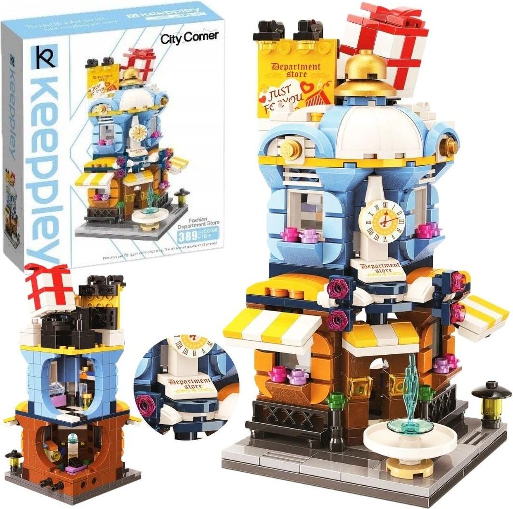 Mode-Kaufhaus-Bausteine, 389 Teile, als Geschenk Produktbild 