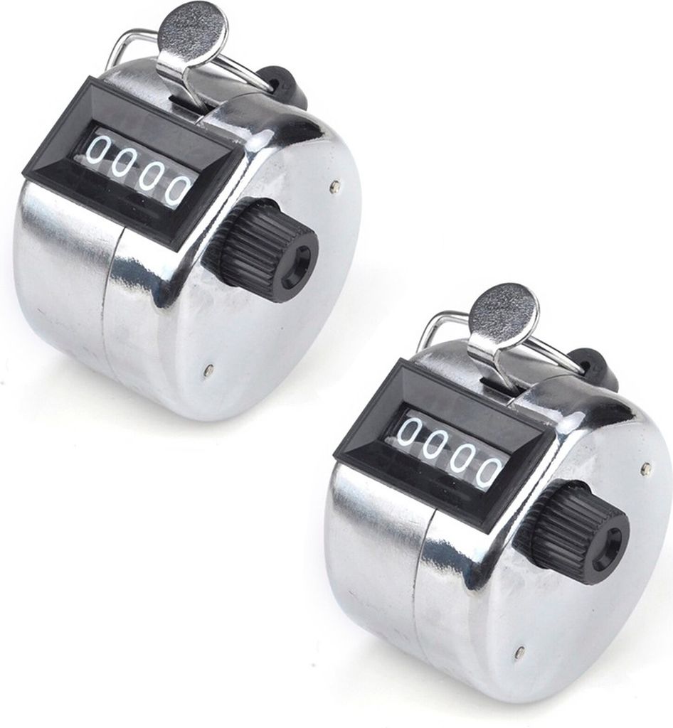 set di 2 - Contamani meccanico | 2 clicker per contatore in Immagine del prodotto 