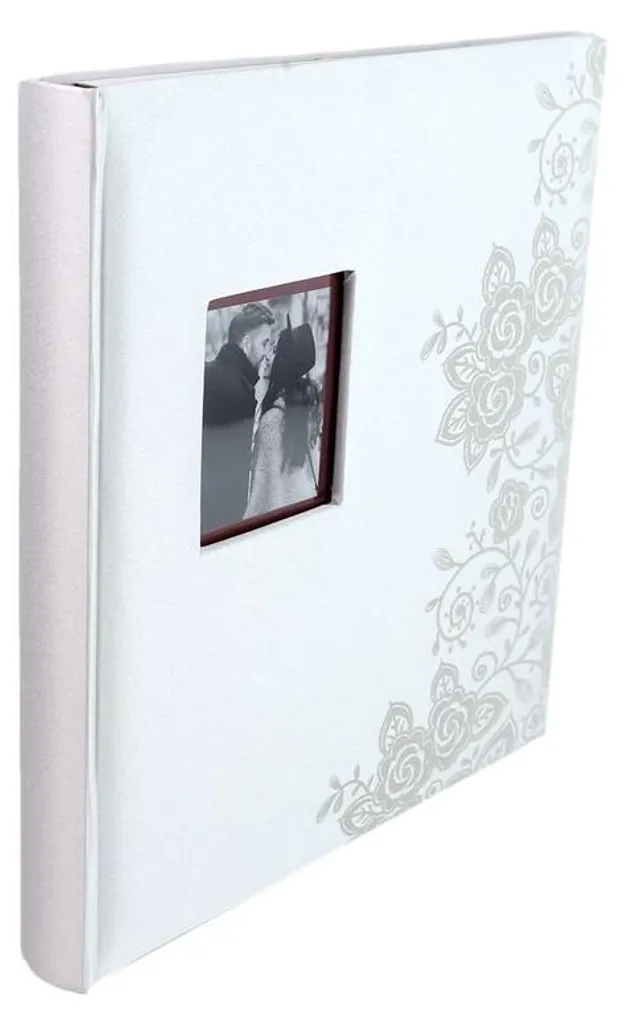 Album photo rose robuste 29x32 cm SECRETS pour protéger 60 photos
