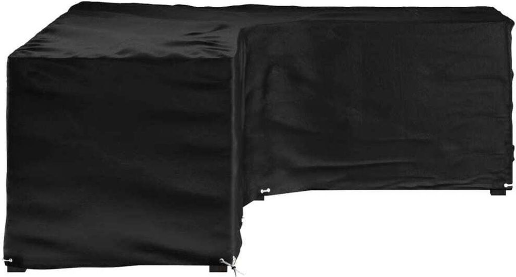 Maison Exclusive Gartenmöbel-Abdeckung in L-Form 16 Ösen 260x210x80 cm