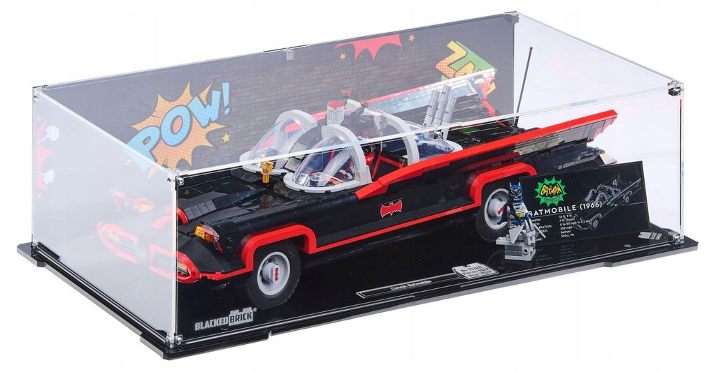 Vitrine noire pour LEGO® 76328 DC Super Heroes – Batmobile, Image du produit 