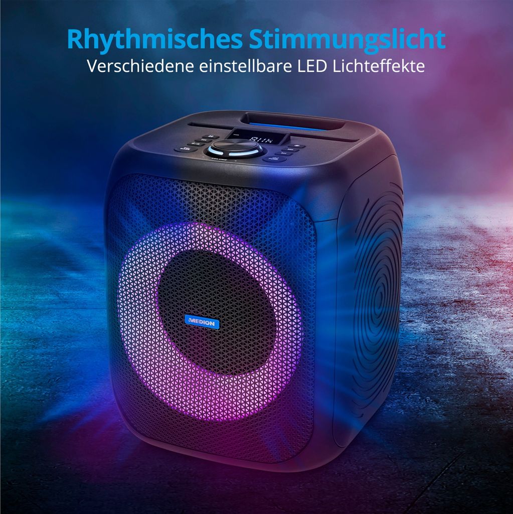 MEDION S61991 Partylautsprecher mit Bluetooth Produktbild 4