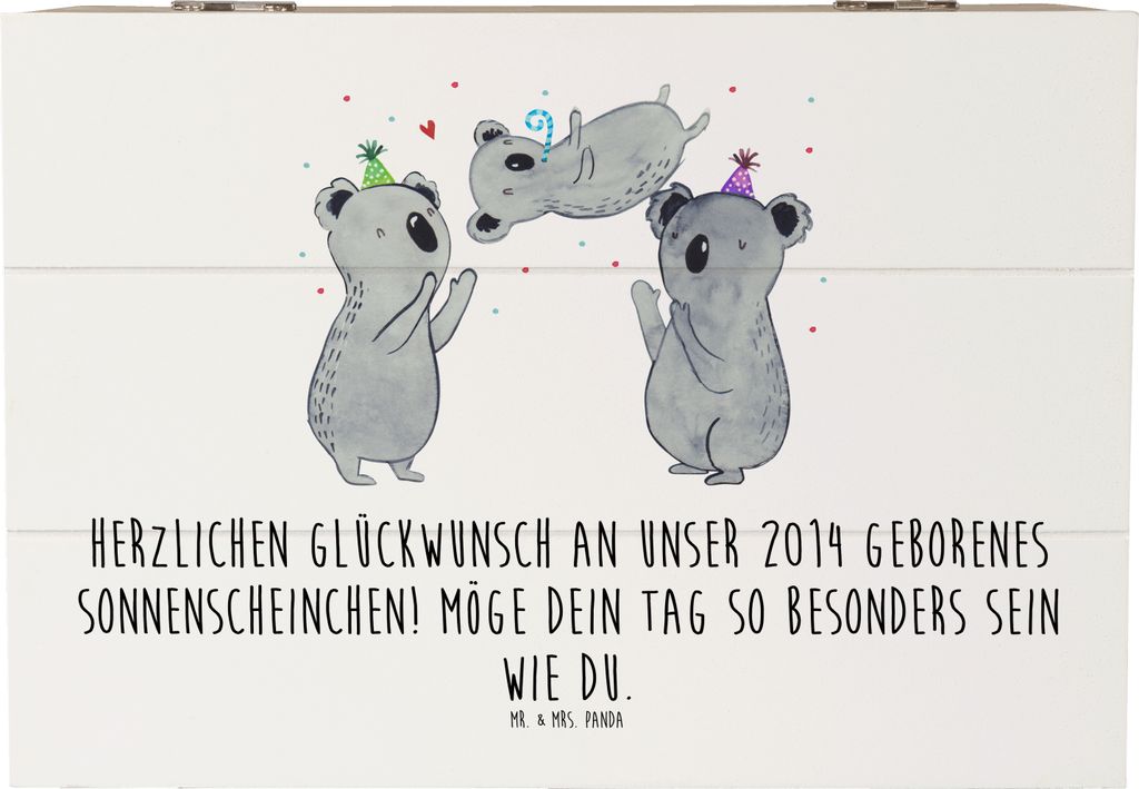 Mr. & Mrs. Panda Geschenkbox 2014 Geburtstag Sonnenschein Produktbild 