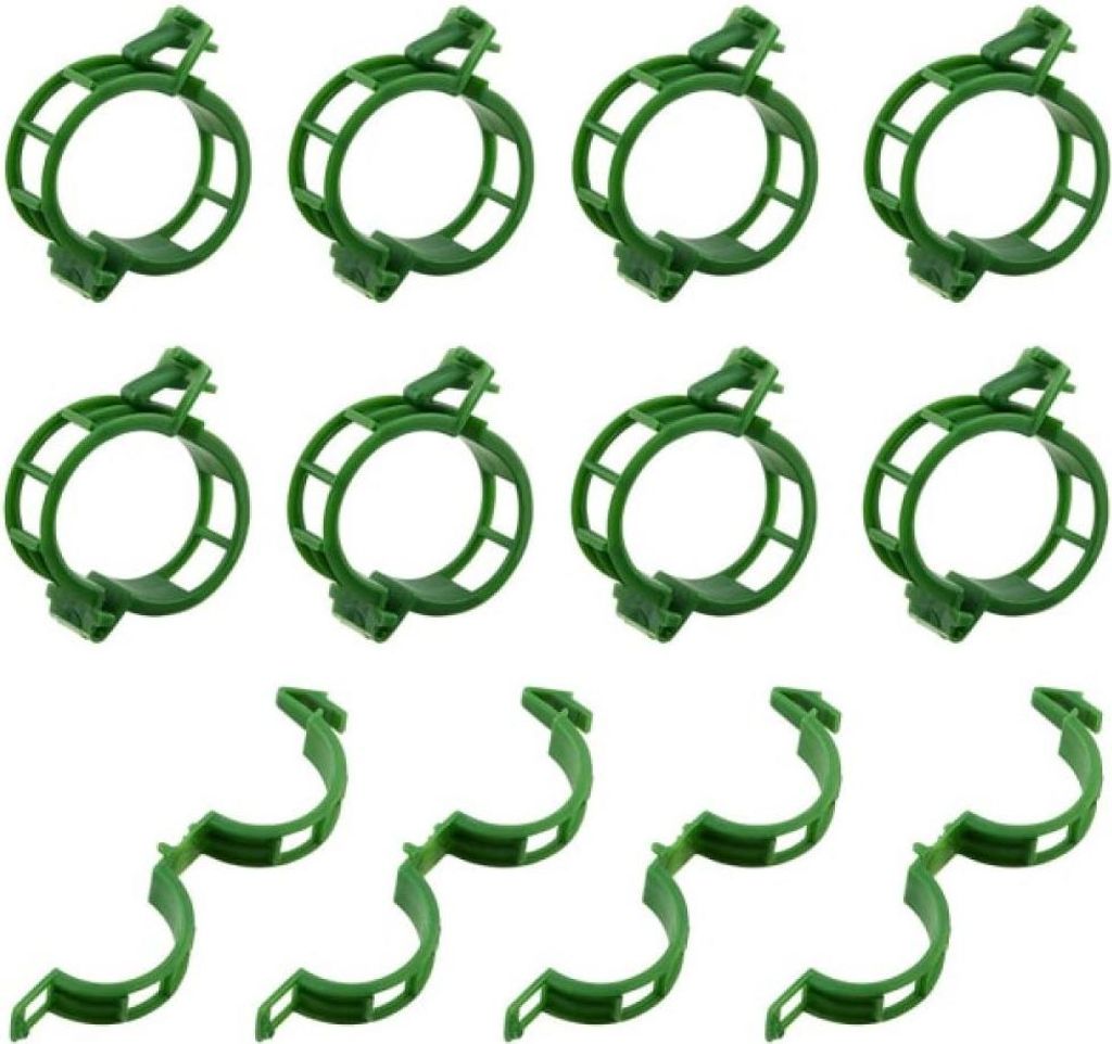 Pflanzenclips 1 Set, Kletterpflanzen Clips Mit 3M Gummipad, Hochwertige Befestigung Für Gewächshaus Zubehör & Blumenklemmen – Ideal Für Grün...