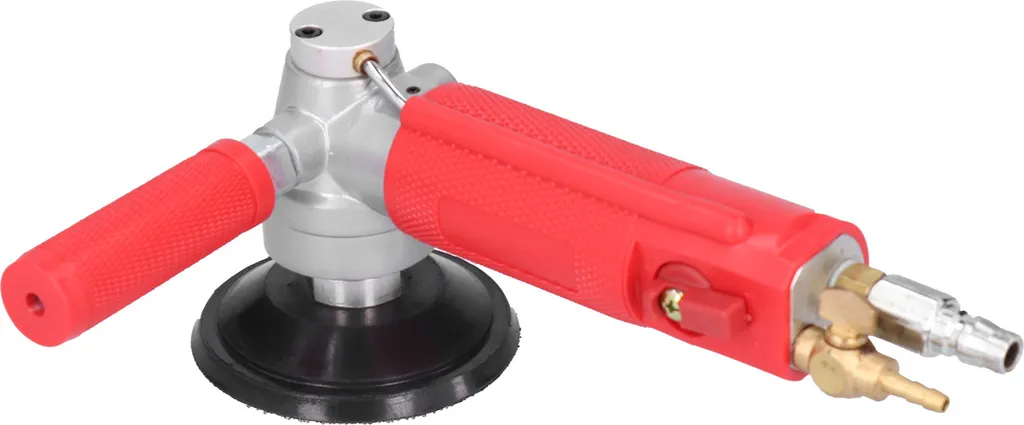 Polisseuse pneumatique à eau 100mm injection directe pour ponçage auto - 7
