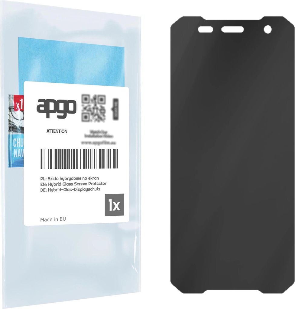 apgo Displayschutzglas Anti-Spähen Schutzglas für myPhone HAMMER Explorer - Blickschutzglas Bildschirmschutz, 7H Hybrid Schutzglas mit Keramikbes...
