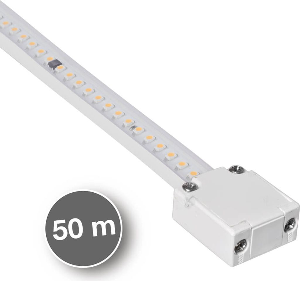 SIGOR 8W/m Hochvolt LED-Streifen 3000K 50m 120LED/m IP65 230V 520lm/m Ra90
