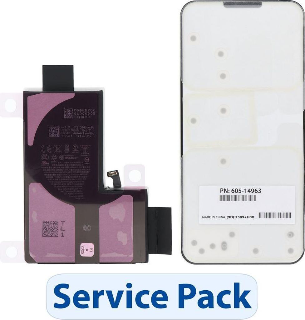 ServicePack Batterie passend für Apple iPhone 15 Pro Max (661-36918)2