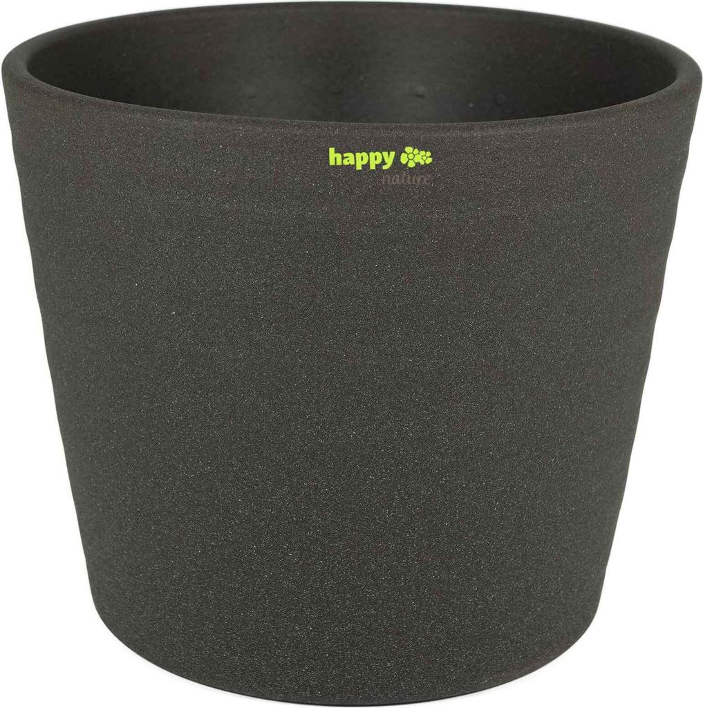 Keramik Blumentopf Maui anthrazit 13/12 Ø 15,5 cm H 13,5 cm Produktbild 