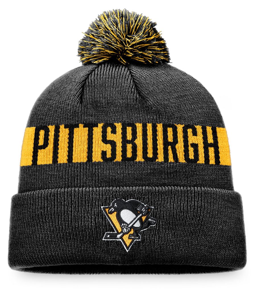 Pittsburgh Penguins NHL Fanatics Fundamental Mütze Schwarz