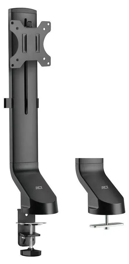 Bras articulé pour écran plat 32 pouces ACT AC8321 noir fixation bureau