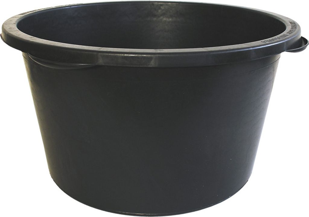 Mörtelkübel 90 Liter, Ø 61 cm, 42 cm hoch, aus recyceltem Produktbild 