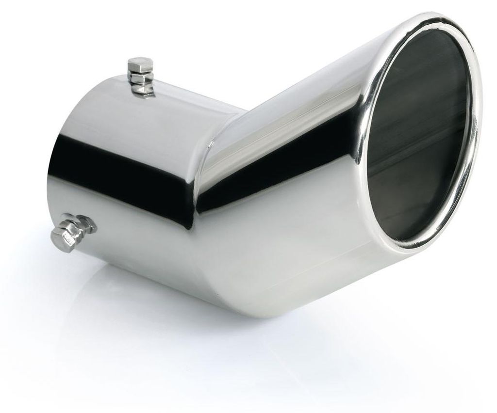 TS-29 Polished Stainless Steel Auspuffspitze D 48-70 mm