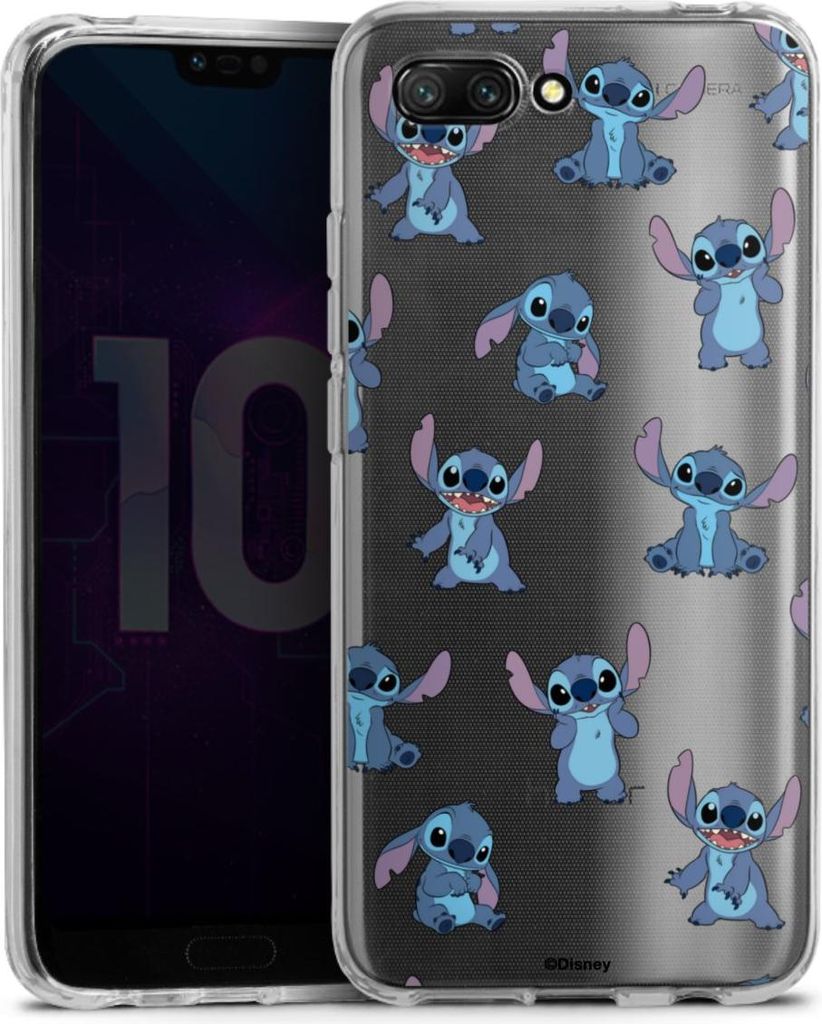 DeinDesign Handyhülle für Huawei Honor 10 Silikon Hülle Case Smartphone Schutzhülle Disney Offizielles Lizenzprodukt Lilo & Stitch