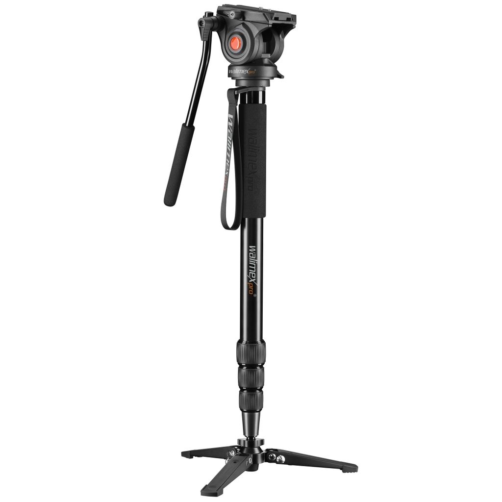 Walimex pro Cineast mono monopiede video con testa fluida Immagine del prodotto 