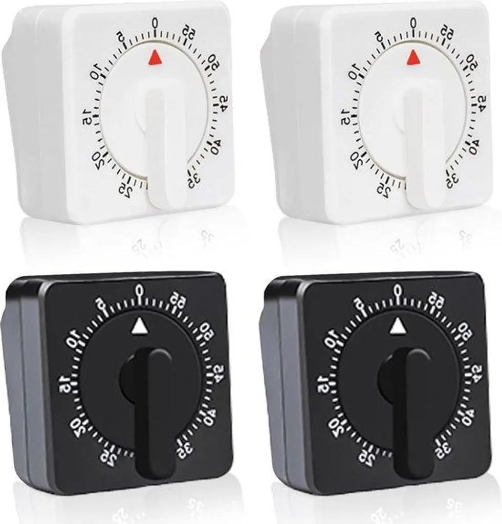 Ne Brûlez Plus Vos Plats avec ce Lot de 4 Minuteurs de Cuisine à Alarme