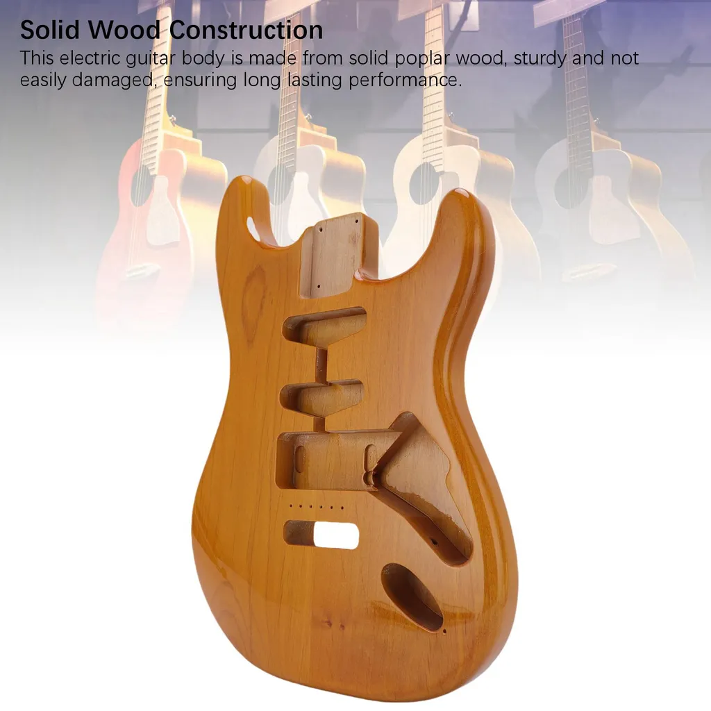 Corps de Guitare pour Projet de Lutherie ST - Configuration Micros SSH - 19