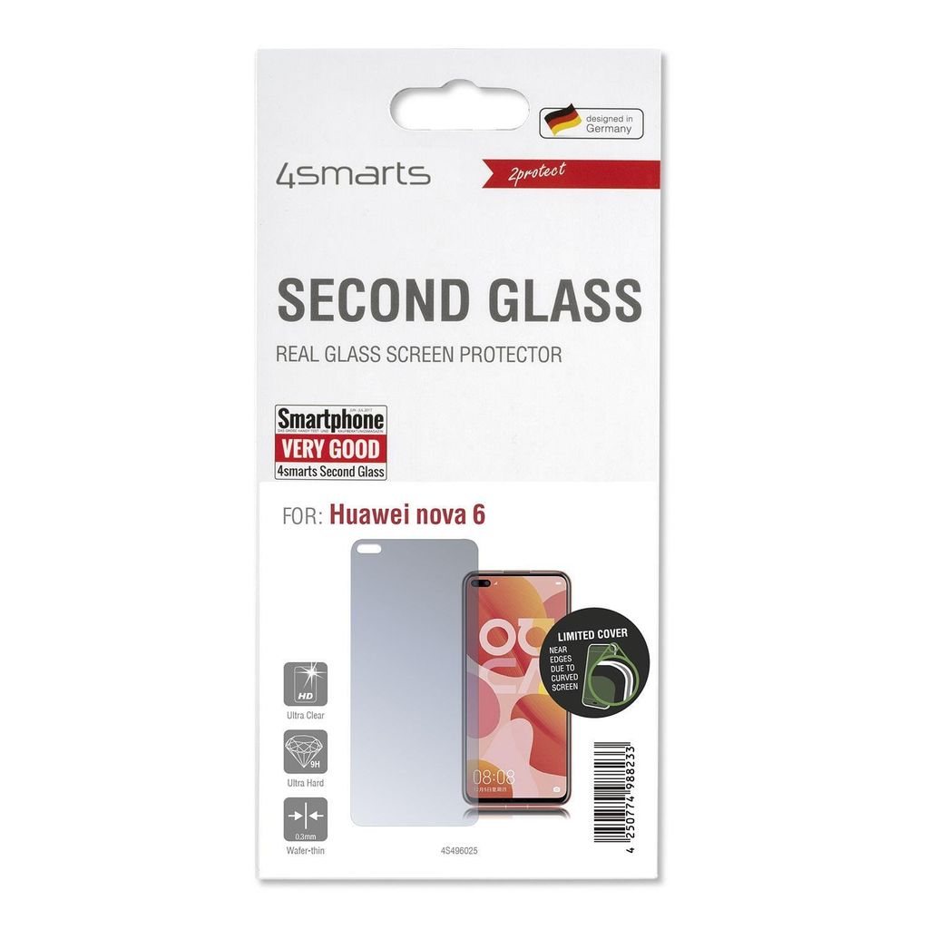 4smarts Second Glass Limited Cover fr Huawei nova 6