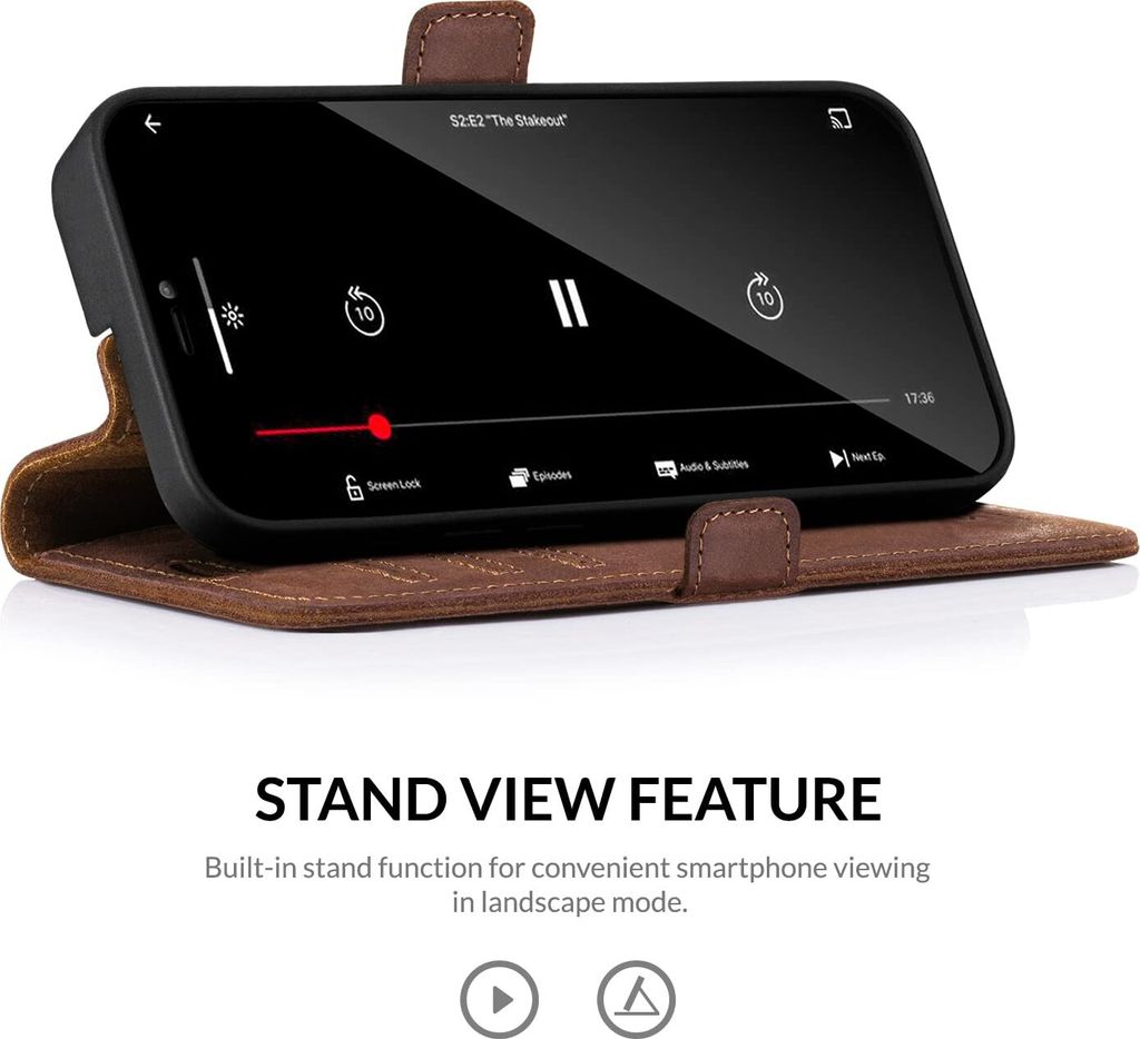 SURAZO Premium Handyhülle für Samsung Galaxy A25 Hülle Leder SURAZO Premium Handyhülle für Samsung Galaxy A25 Hülle Leder