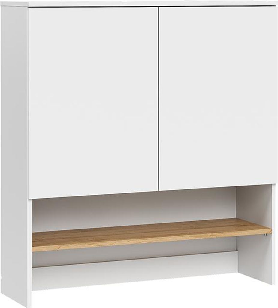 Waschmaschinenschrank Vicco Viktor Weiß/Artisan 93.6 x Produktbild 