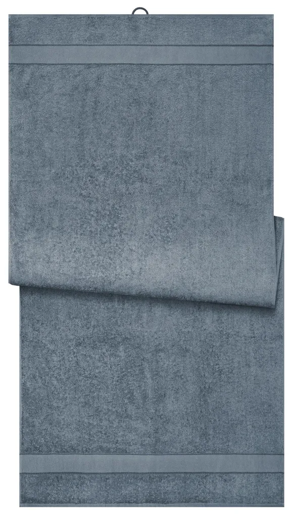 Grande serviette de sauna pour relaxation intense coloris gris LT5007 MB