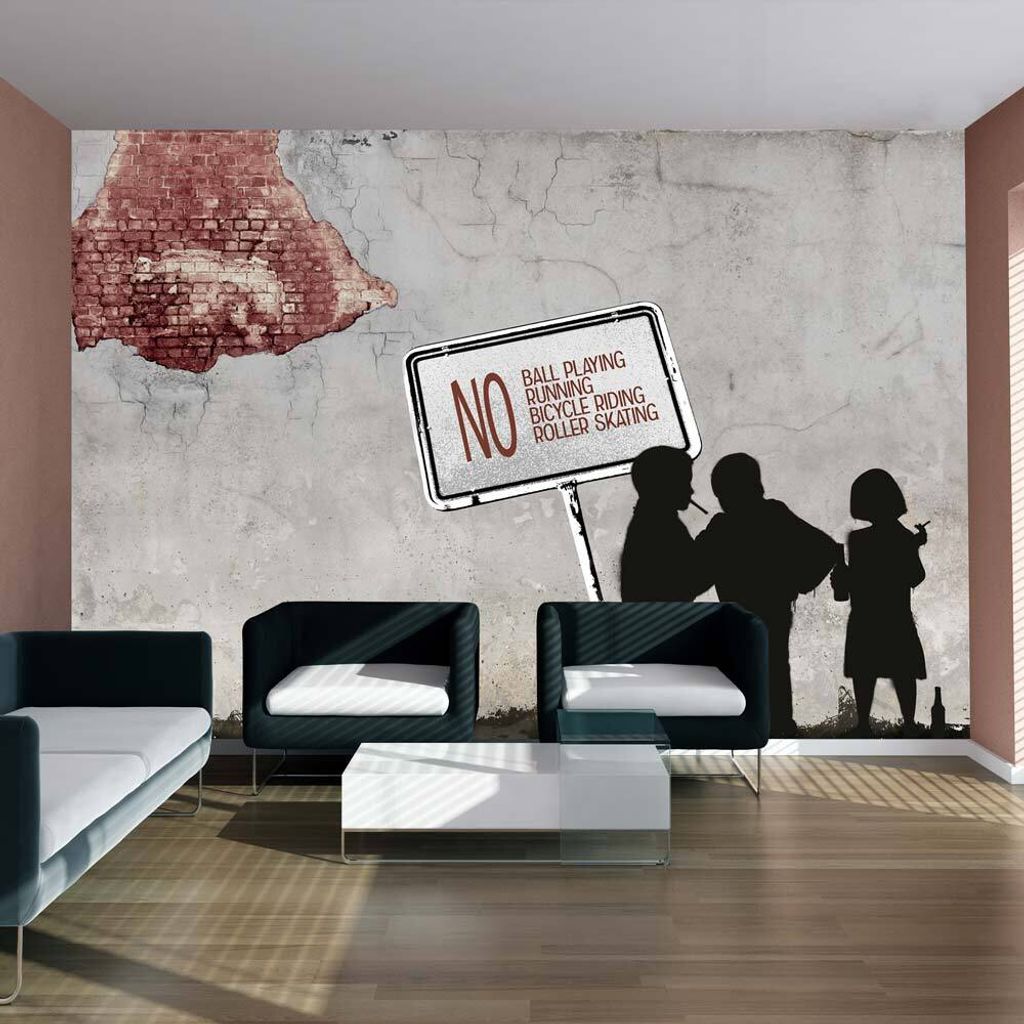 Basera Fototapete Street Art-Motiv 10110905-22, Vliestapete, 350x245 cm