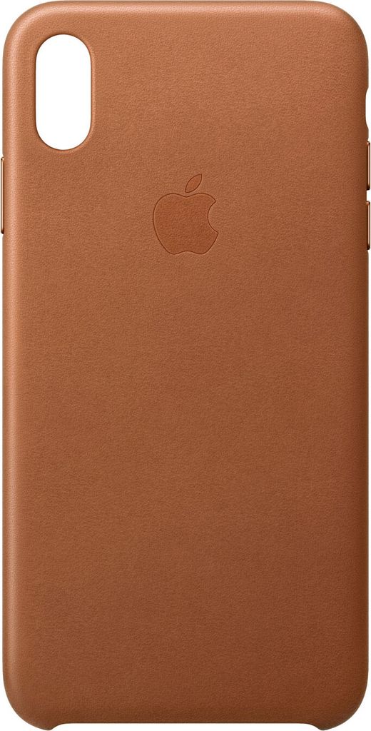 Apple Leather Backcover dla Apple iPhone Xs Max - Saddle Zdjęcie produktu 