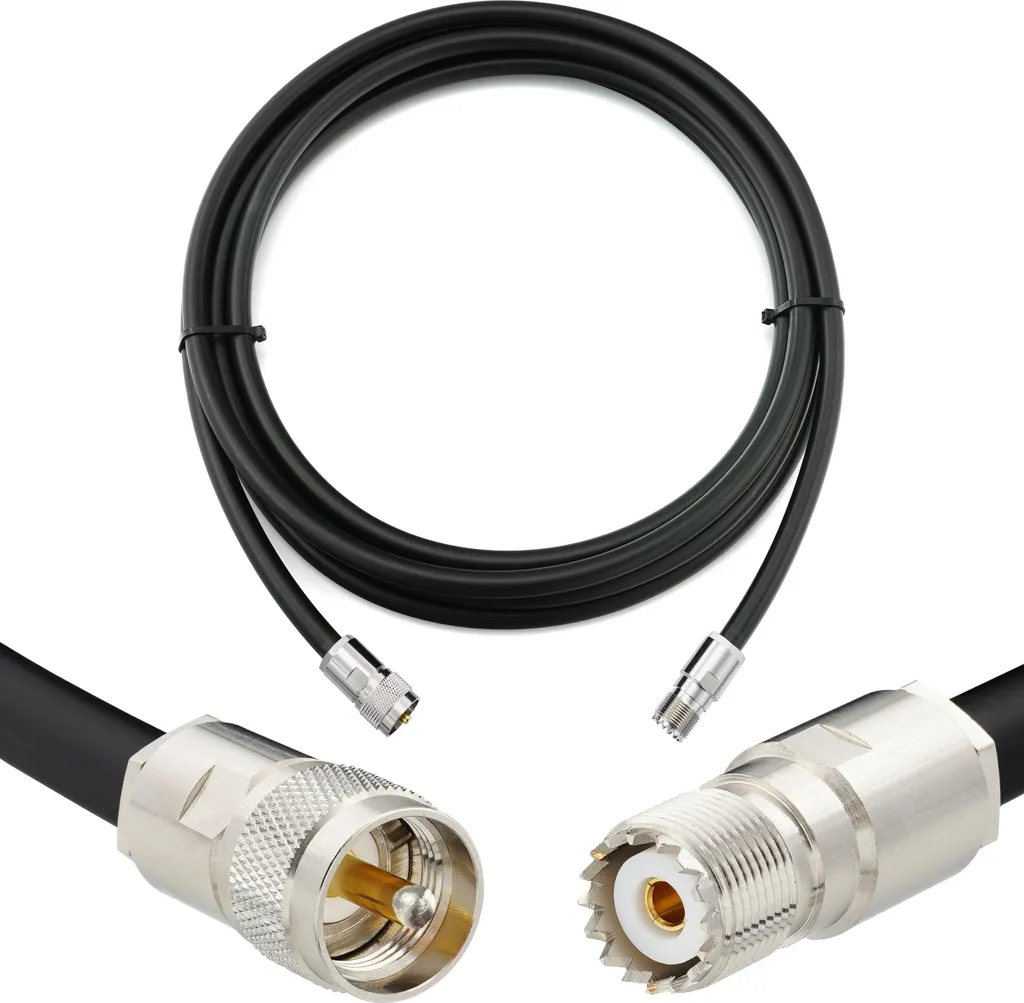 OFFERTA Cavo 12m 8D-FB PL259 SO239 UHF - Prolunga Antenna Radio CB HAM