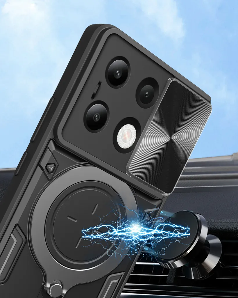 Custodia Xiaomi Redmi Note 13 4G Viola: Protezione Totale Antiurto - 4