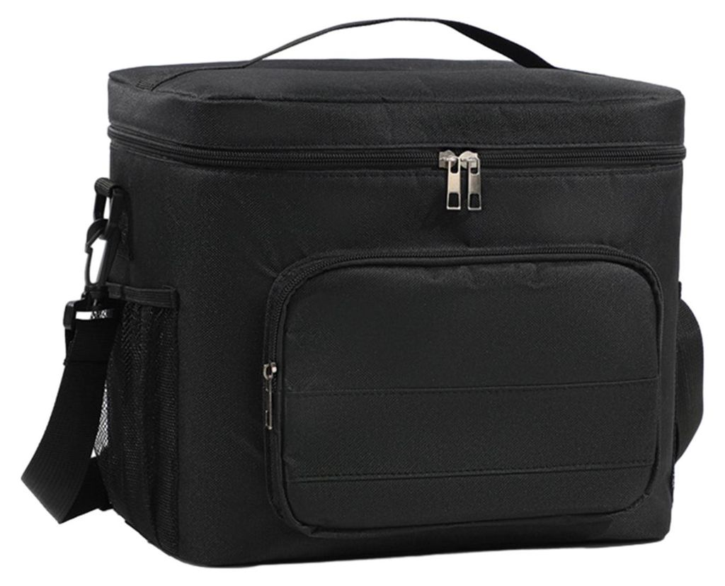 Tragbare, isolierte Lunchtasche mit verstellbarem Gurt, 6-Stunden-Kühltasche für Arbeit, Reisen, Picknick, wasserdichtes Oxford-Material, leicht,...