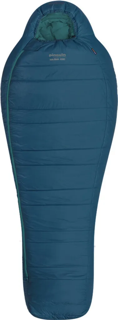 Pinguin Magma 630 Sac de Couchage en Plume Bleu 195 cm Zip Droit