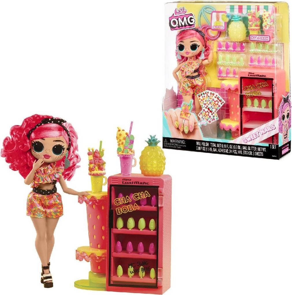 MGA Entertainment L.O.L. Surprise OMG Sweet Nails - Pinky Pops Fruit Shop